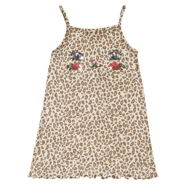 Konges Sløjd Famo Strap Dress Kitty - Leo Available at 1love2hugs3kisses Ibiza