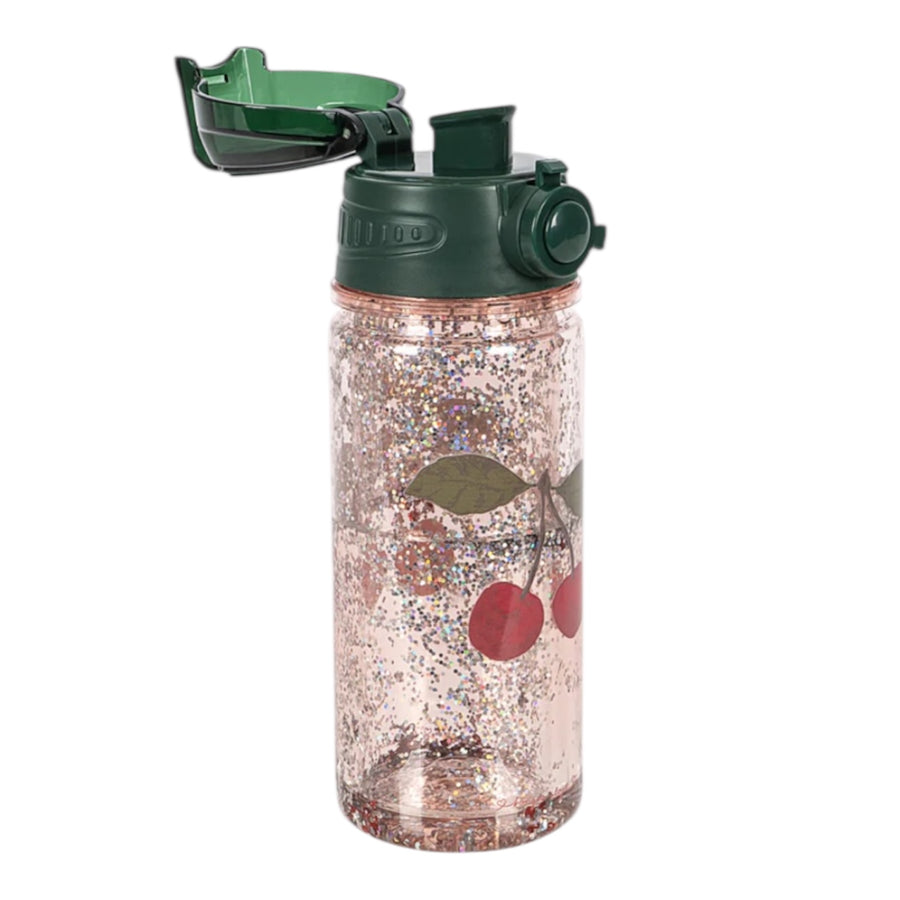 Konges Sløjd Glitter Bottle - Cherry Glitter From 1love2hugs3kisses Ibiza