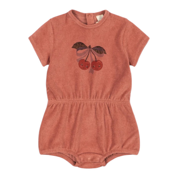 Konges Sløjd Itty Romper Cherry - Canyon Rose From 1love2hugs3kisses Ibiza