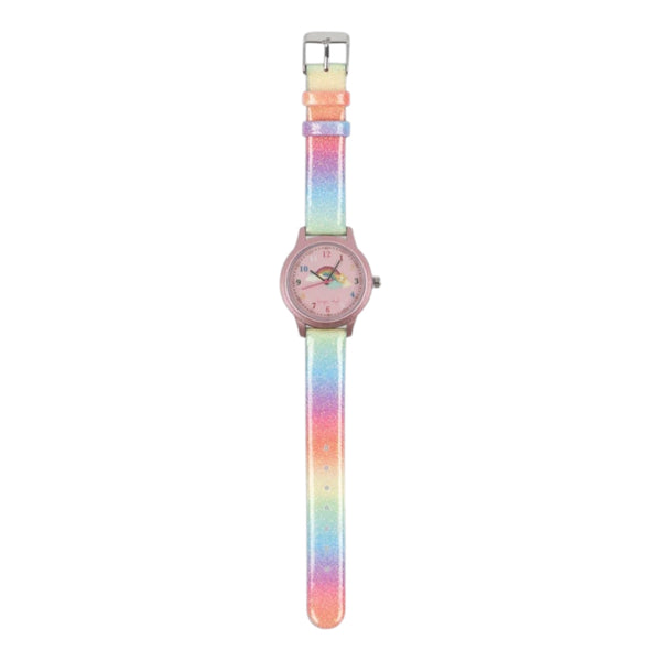 Konges Sløjd Kids Watch Rainbow – Rainbow Glitter available at 1love2hugs3kisses Ibiza