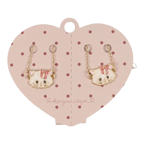 Konges Sløjd Kitty Friendship Bracelets 2 Pcs - Gold Available at 1love2hugs3kisses Ibiza