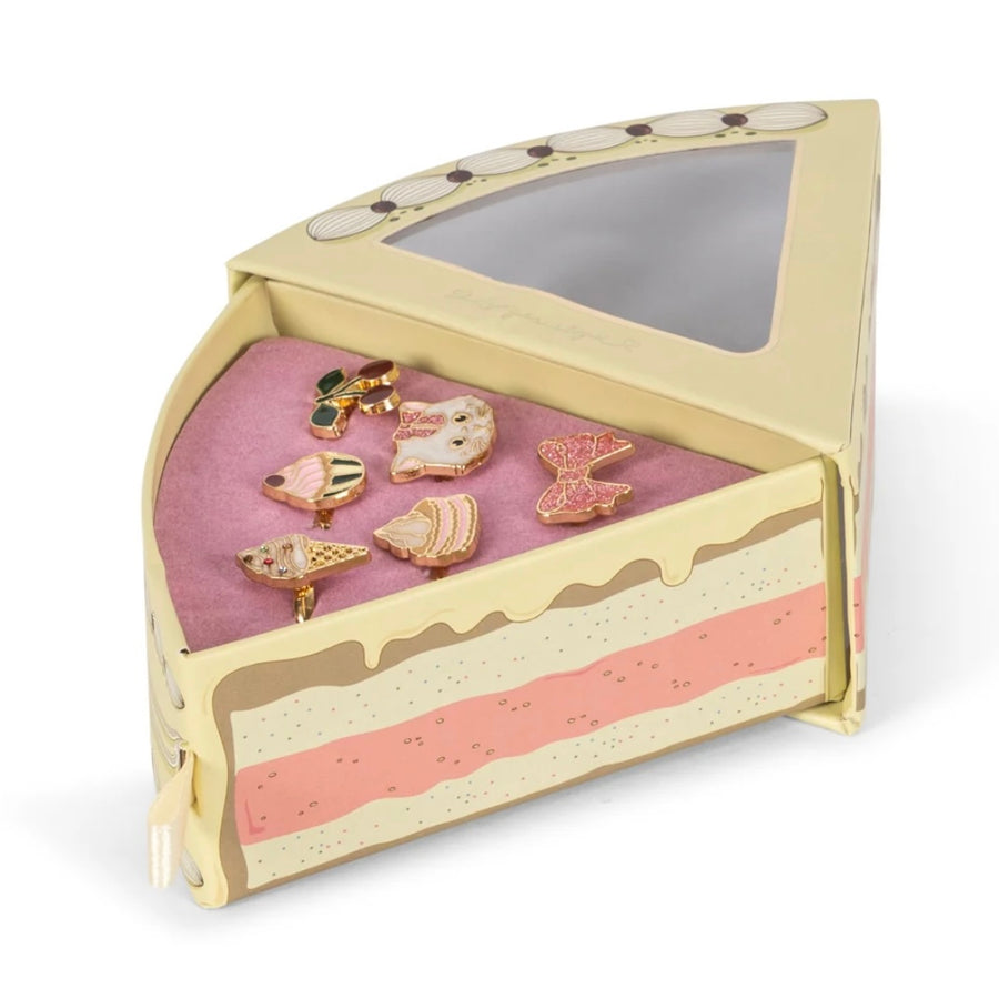 Konges Sløjd Kitty Sweet Ring Set 6 Pcs - Gold Available at 1love2hugs3kisses Ibiza