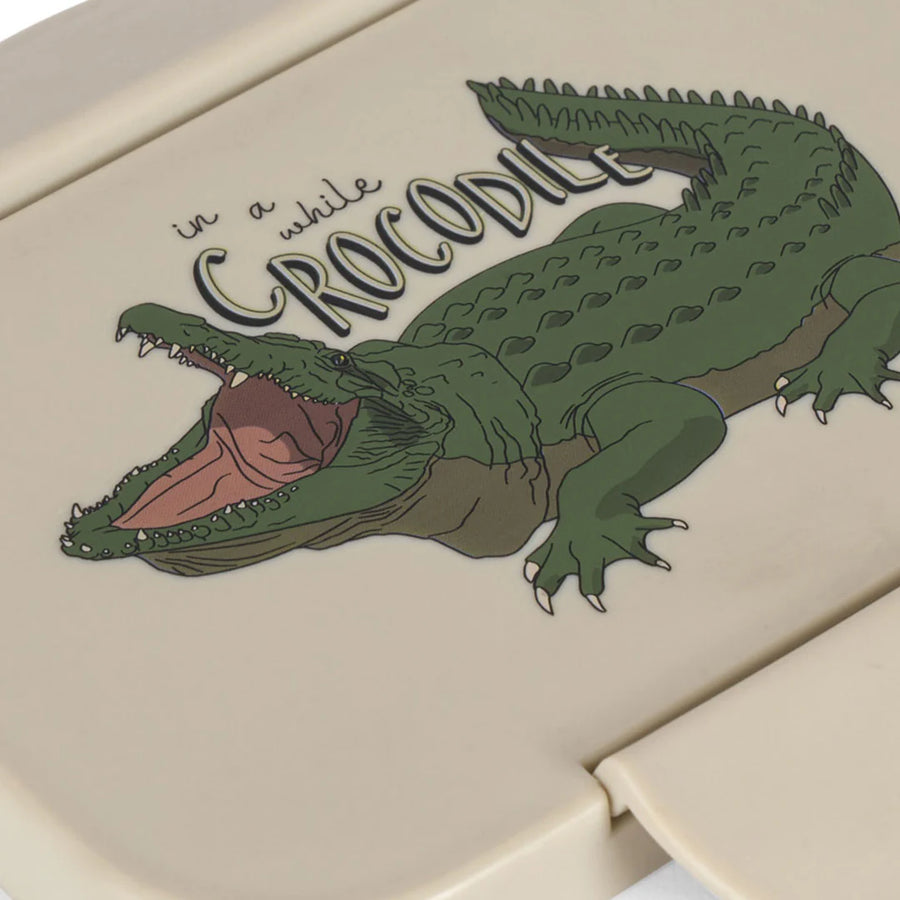 Konges Sløjd Lunch Box - Crocodile available at 1Love2Hugs3Kisses ibiza 