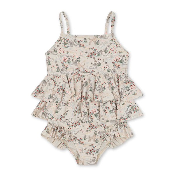 Konges Sløjd Manuca Frill Swimsuit - Mizumi available at 1Love2Hugs3Kisses ibiza 