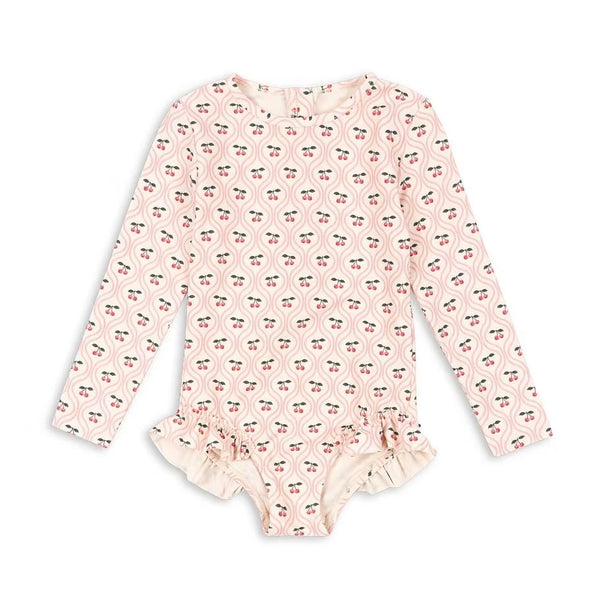 Konges Sløjd Merle Swimsuit - Cherry Pink available at 1Love2Hugs3Kisses ibiza 