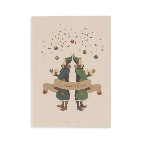 Konges Sløjd Mini Painting Book - Circus available at 1love2hugs3kisses ibiza