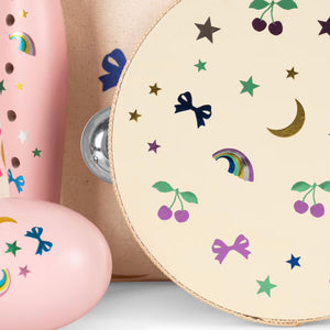 Konges Sløjd Music Set Petite Fcs Rainbow Twinkle – baby and kids wooden music toy set available at 1Love 2Hugs 3Kisses Ibiza.
