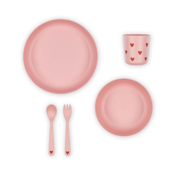 Konges Sløjd Pla Dinner Set - Mon Grand Amour at 1Love2Hugs3Kisses ibiza 