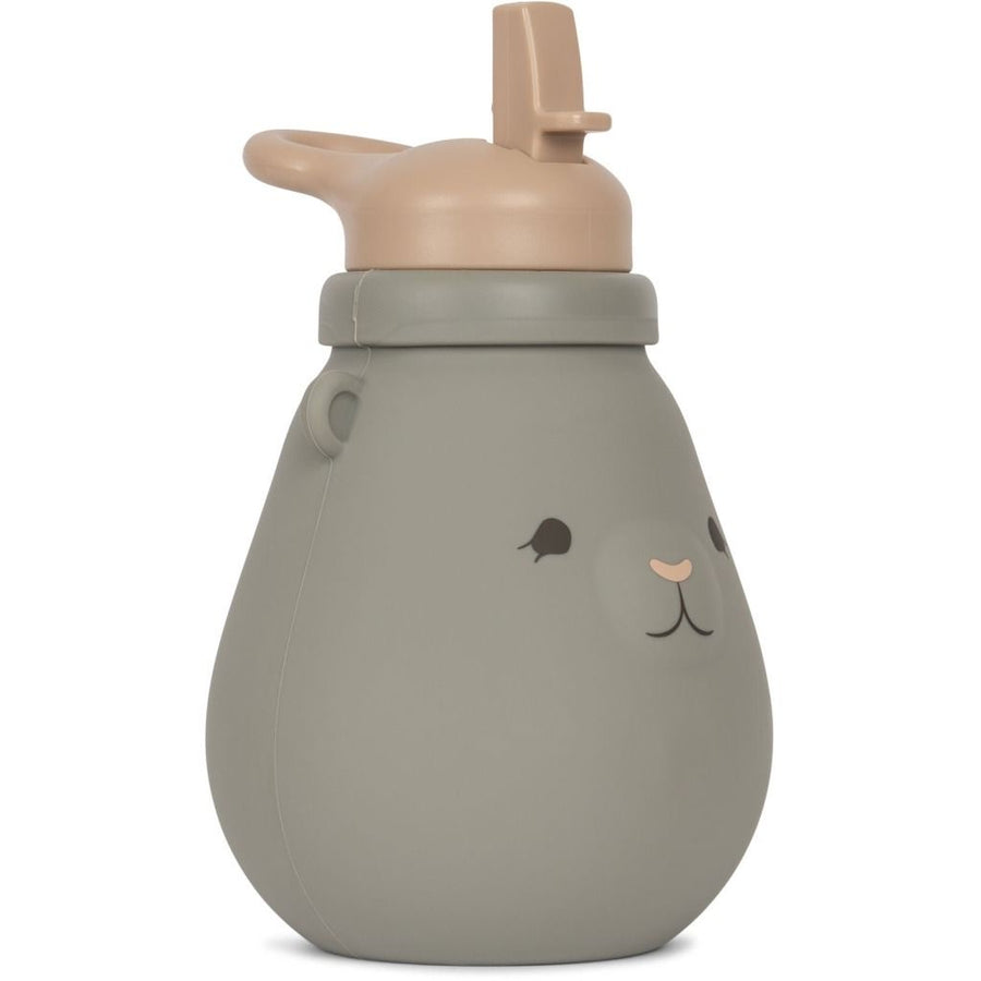 Konges Sløjd Silicone Drinking Bottle Teddy - Whale available at 1Love2Hugs3Kisses ibiza 