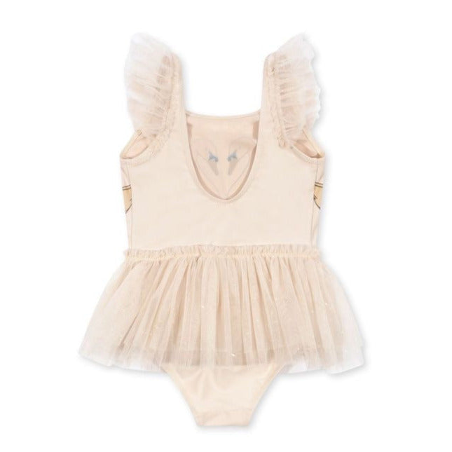 Konges Sløjd Strut Swimsuit - Swan Brasilian Sand available at 1Love2Hugs3Kisses ibiza 