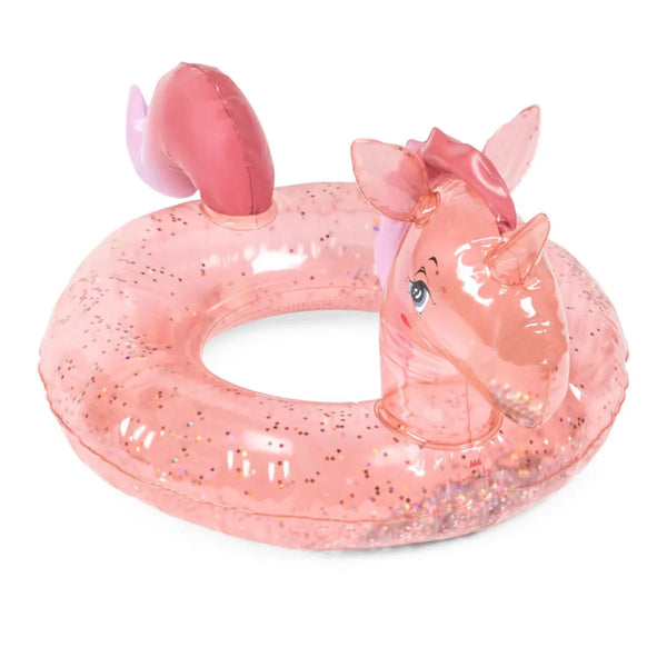 Konges Sløjd Swim Ring Horn Stars - Pink available at 1love2hugs3kisses ibiza