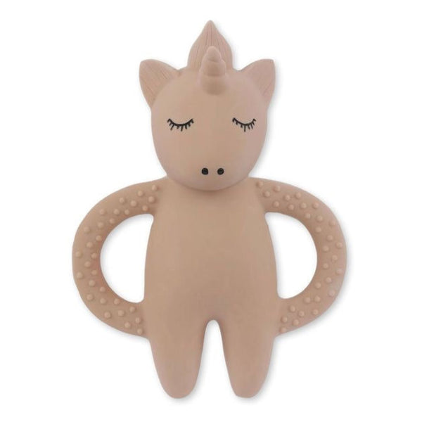 Konges Sløjd Teether Unicorn - Rose available at 1Love2Hugs3Kisses ibiza 