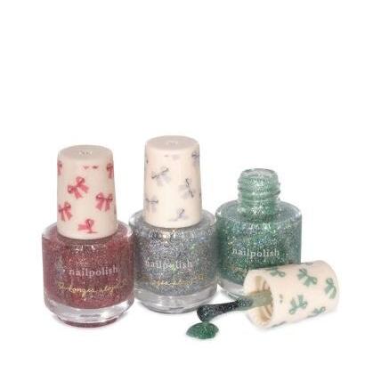 Konges Sløjd Twinkle Nail Polish - Pink from 1love2hugs3kisses Ibiza