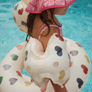 Konges Slojd Water Wings Bon Coeur Coloré – inflatable arm floats for kids from 1Love 2Hugs 3Kisses Ibiza