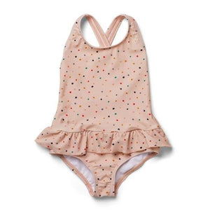Liewood Amara swimsuit Confetti Pale Tuscany Mix from 1love2hugs3kisses ibiza