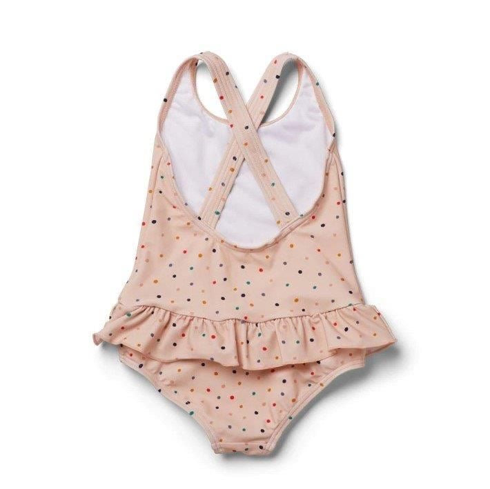 Liewood Amara swimsuit Confetti Pale Tuscany Mix from 1love2hugs3kisses ibiza