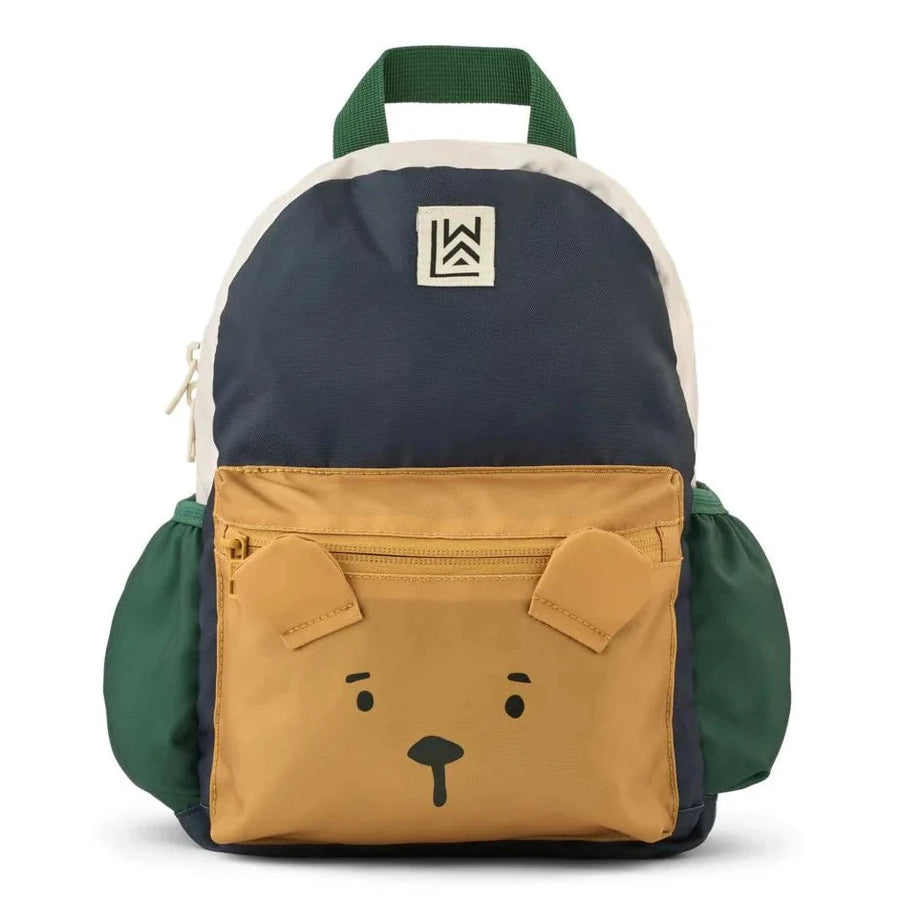 Liewood Andreas Bear Backpack Classic Navy Multi Mix from 1love2hugs3kisses ibiza