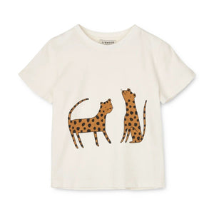 Liewood Apia Printed Shortsleeve T-shirt Leopard Sandy from 1love2hugs3kisses ibiza