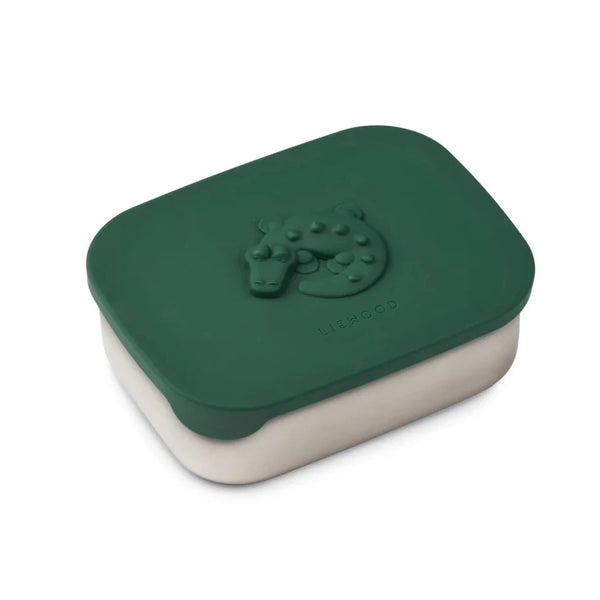 Liewood Arthur Lunch Box Crocodile - Garden Greenavailable at 1klove2hugs3kisses ibiza