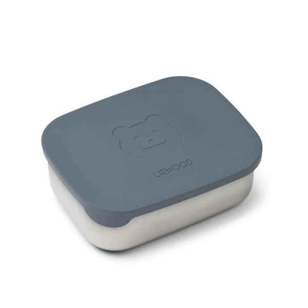 Liewood Arthur Lunch Box Mr Bear - Whale Blue available at 1love2hugs3kisses ibiza