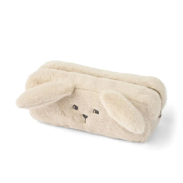 Liewood Beno Rabbit Plush Pencil Case - Mist From 1love2hugs3kisses ibiza