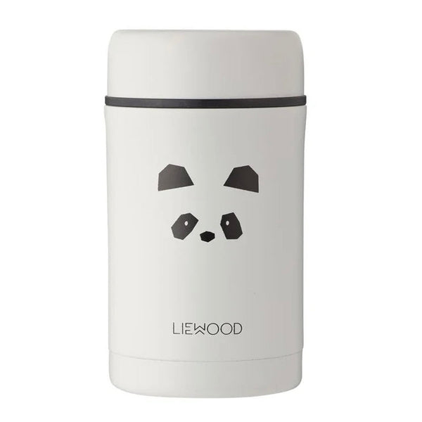 Liewood Bernard Food Jar Cat - Light Grey available at 1love2hugs3kisses ibiza