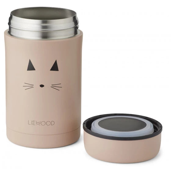 Liewood Bernard Food Jar Cat - Rose available at 1love2hugs3kisses ibiza