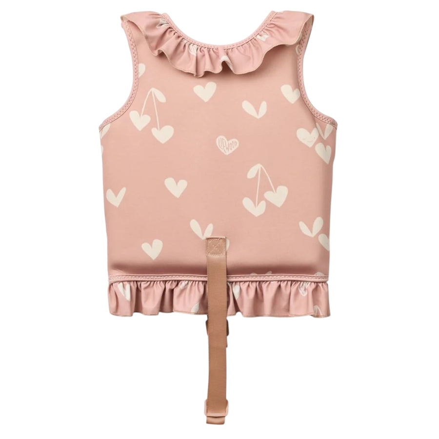 Liewood Dove swim vest with frills Sweethearts Pale Tuscany for kids
