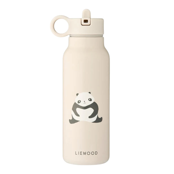 Liewood Falk kids water bottle panda sandy stainless steel from 1love2hugs3kisses ibiza