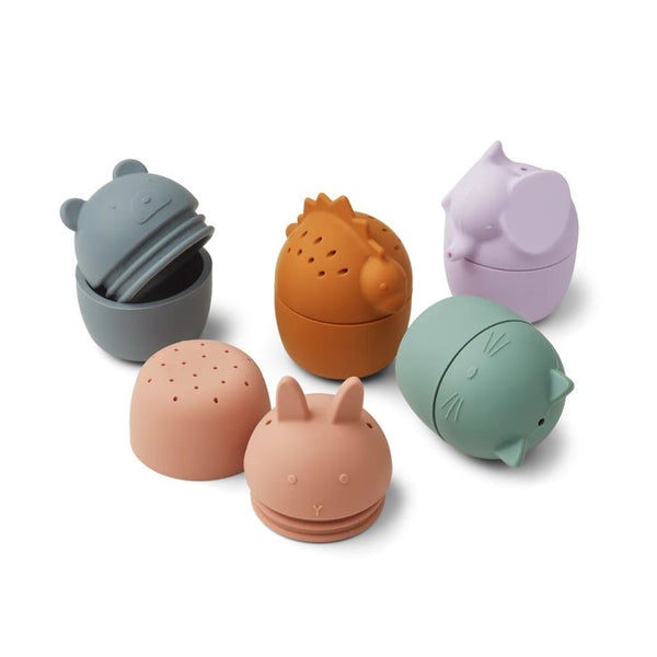 Liewood Gaby bath toys 5-pack - Multi mix available at 1love2hugs3kisses ibiza