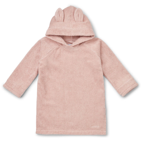 Liewood Ilja Bathrobe Poncho Mini Rabbit - Rose available at 1love2hugs3kisses ibiza