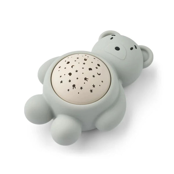 Liewood Manuel Sound & Projector Lamp Bear - Dove Blue from 1love2hugs3kisses-ibiza