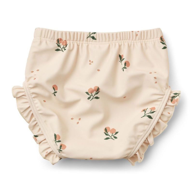 Liewood Mila Baby Swim Pants Peach and Sea Shell from 1love2hugs3kisses ibiza