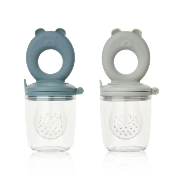 Liewood Miranda Food Feeder Bear 2-Pack Blue from 1love2hugs3kisses ibiza