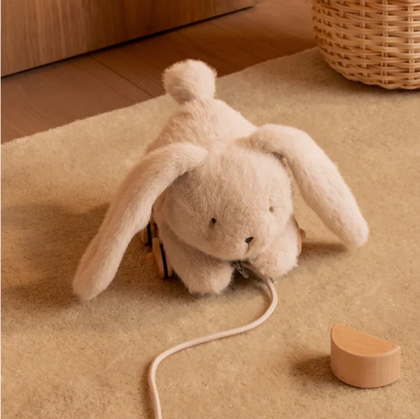 Liewood Pera Plush Pull Along Rabbit - Misty From 1love2hugs3kisses ibiza