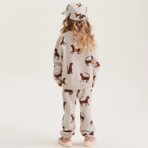 Liewood Thora Printed Sweatshirt Leopard Sandy from 1love2hugs3kisses ibiza
