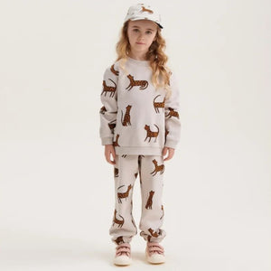 Liewood Thora Printed Sweatshirt Leopard Sandy from 1love2hugs3kisses ibiza