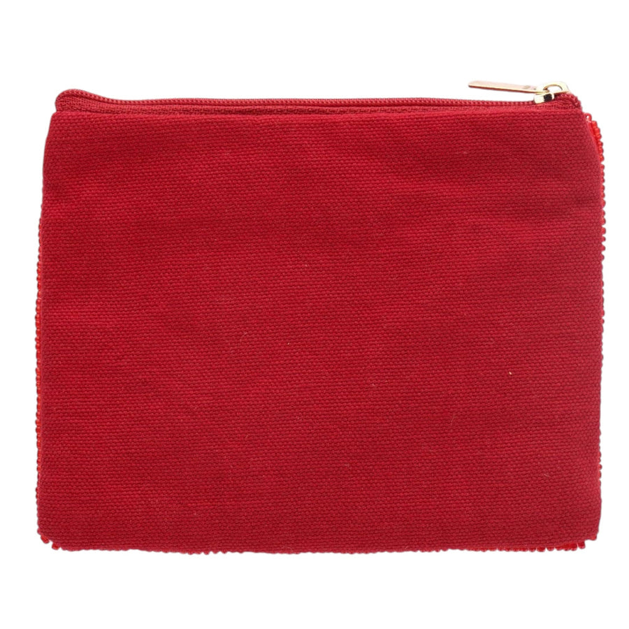 Love Beaded Pouch - Red Available at 1love2hugs3kisses Ibiza