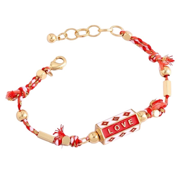 Love Locket Bracelet Red available at 1Love2Hugs3Kisses ibiza 