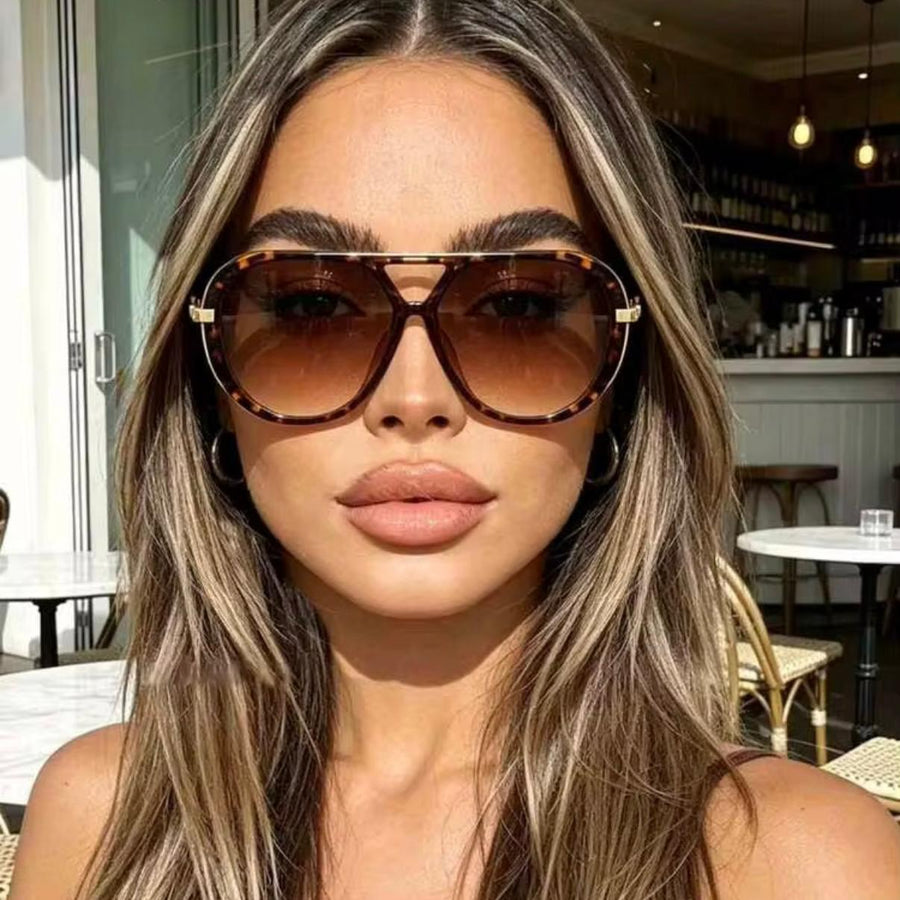 Luxury Aviator Sunglasses – Tortoise Brown Available at 1love2hugs3kisses Ibiza