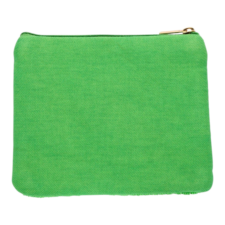 Matcha Beaded Pouch - Green Available at 1love2hugs3kisses Ibiza