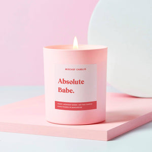 Mischief Candle Absolute Babe Midnight Queen available at 1love2hugs3kisses ibiza