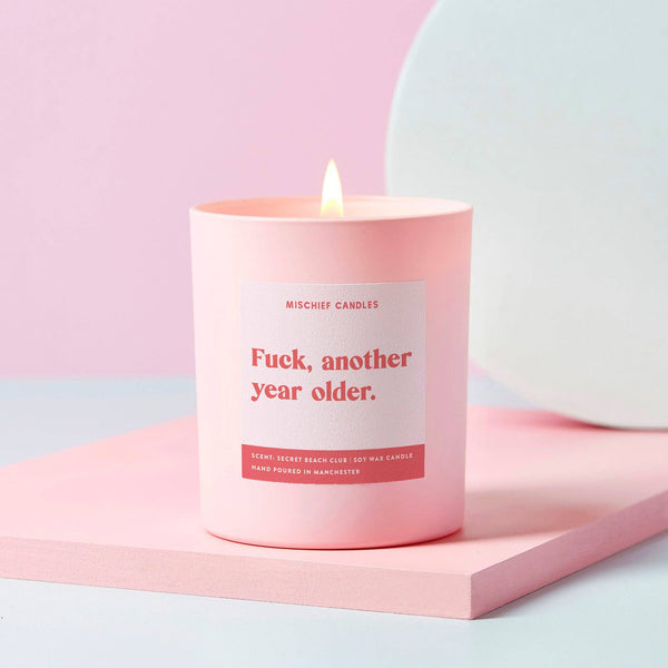 Mischief Candle Another Year Older Midnight Queen available at 1love2hugs3kisses ibiza
