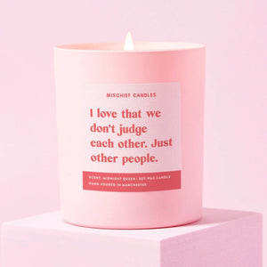 Mischief Candle Judge Other People Midnight Queen available at 1love2hugs3kisses ibiza