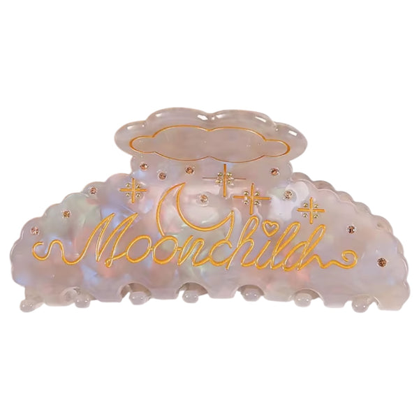 Moonchild Hair Claw - Pearl available at 1love2hugs3kisses ibiza