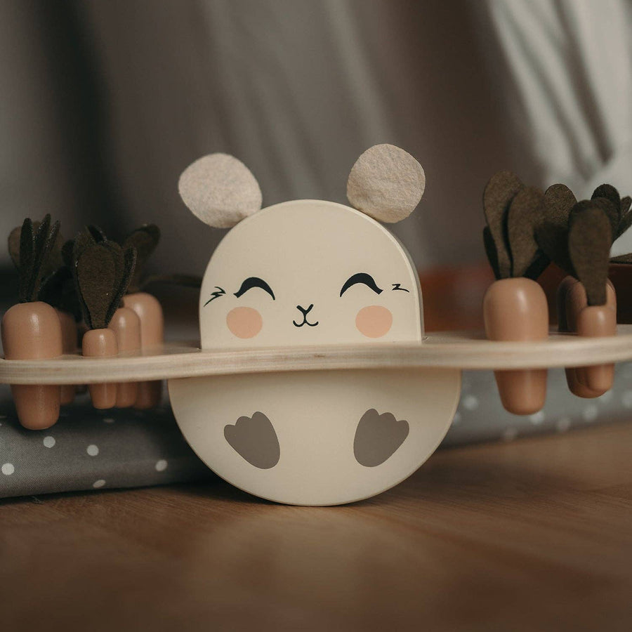 Mrs.Ertha Bunny Balance Puzzle - Wood Available at 1love2hugs3kisses Ibiza