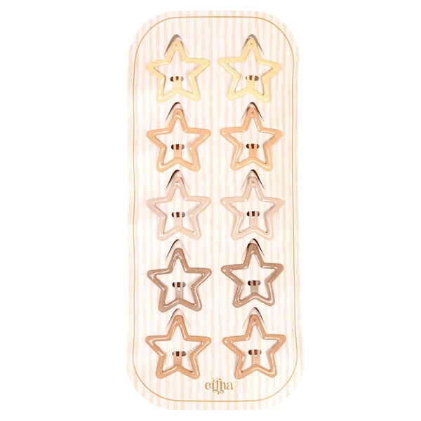 Mrs.Ertha Glitter Hair Clips - Starlight Available at 1love2hugs3kisses Ibiza