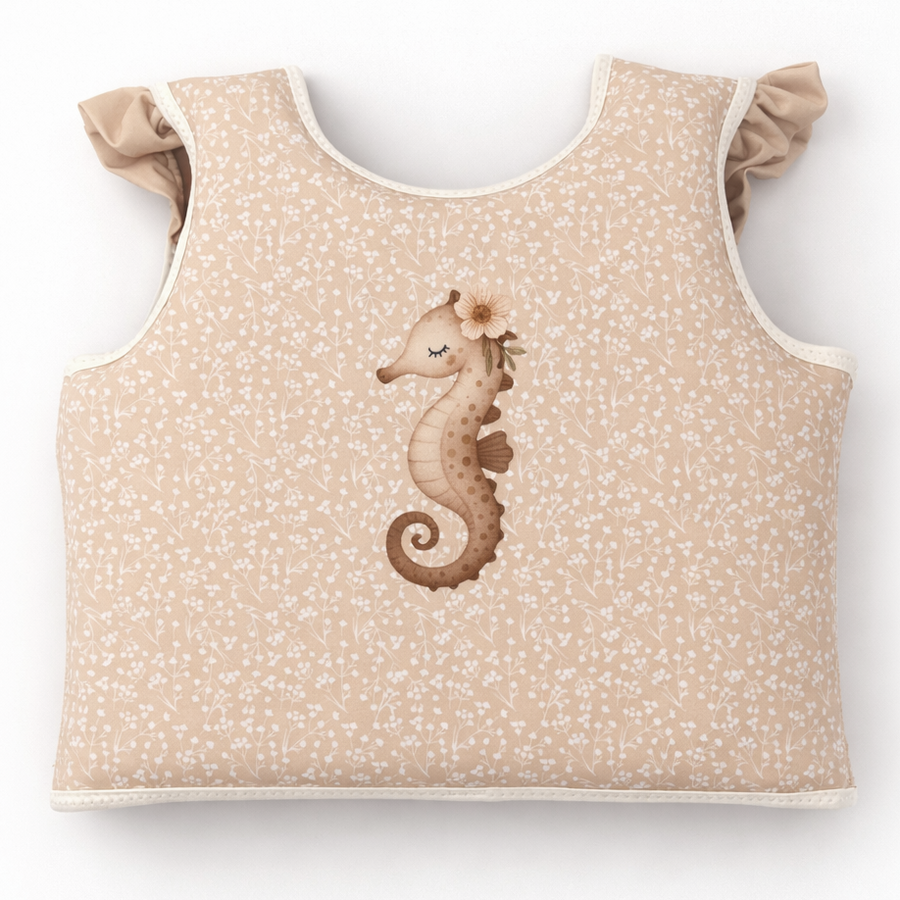 Mrs.Ertha Puddlies Swim Vest - Baby Bloom Available at 1love2hugs3kisses Ibiza