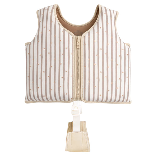 Mrs.Ertha Puddlies Swim Vest - Striped Harmony Available at 1love2hugs3kisses Ibiza