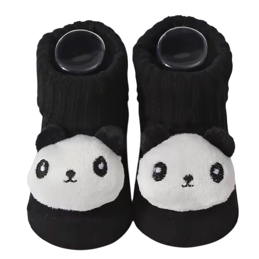 Panda Baby Anti Slip Socks - Black From 1love2hugs3kisses ibiza